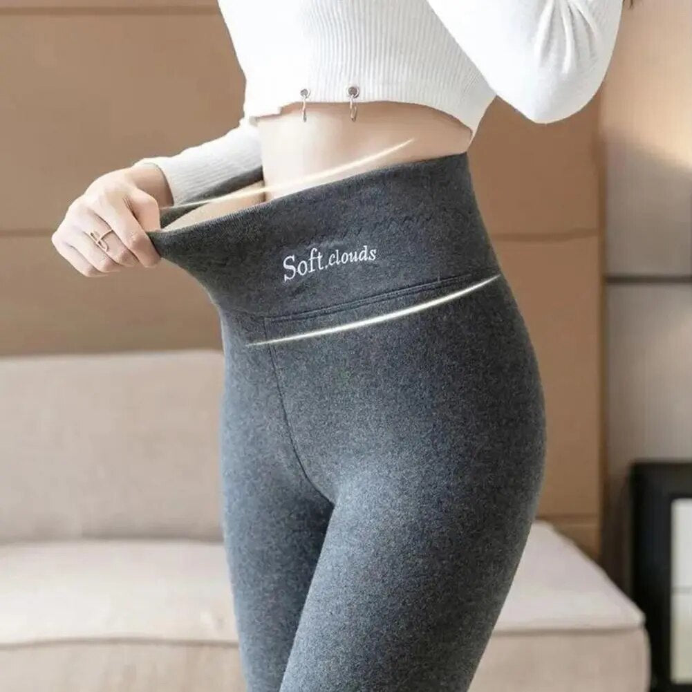Pauline | Women's Fleece-Lined High-Waist Leggings