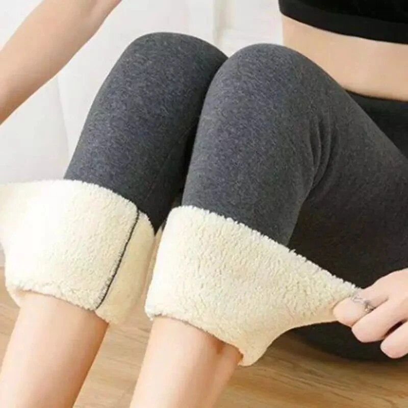 Pauline | Women's Fleece-Lined High-Waist Leggings