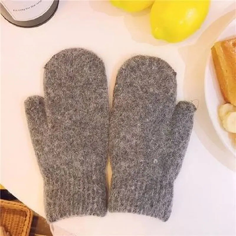Harriet | Women's Fleece-Lined Knit Mittens
