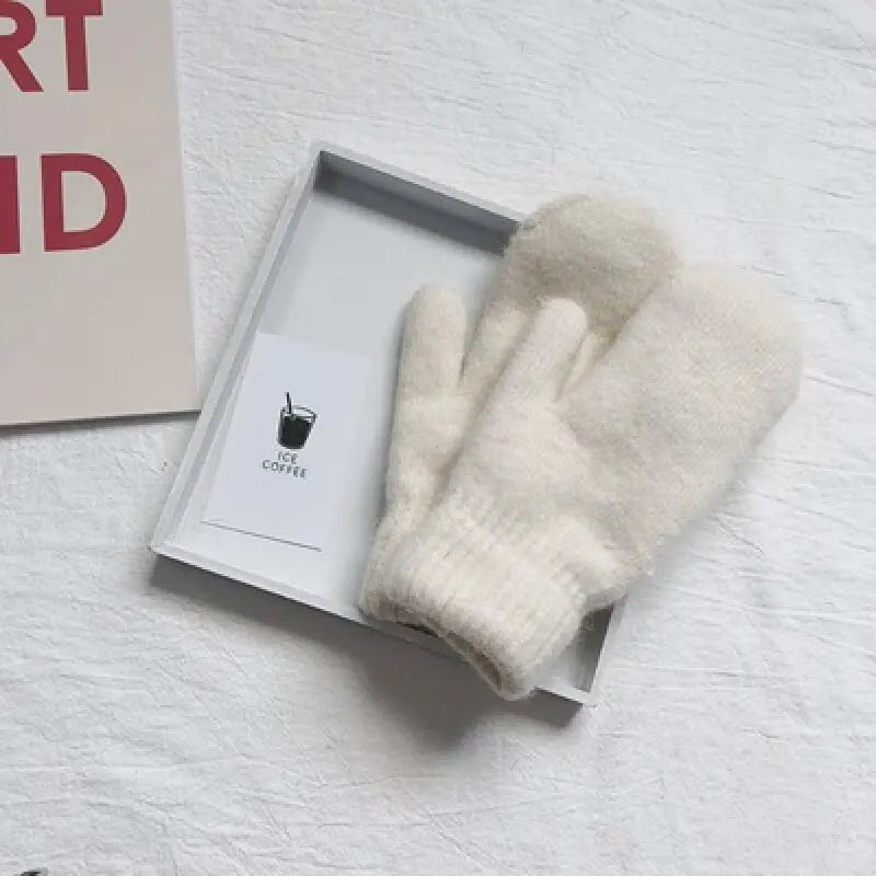 Harriet | Women's Fleece-Lined Knit Mittens