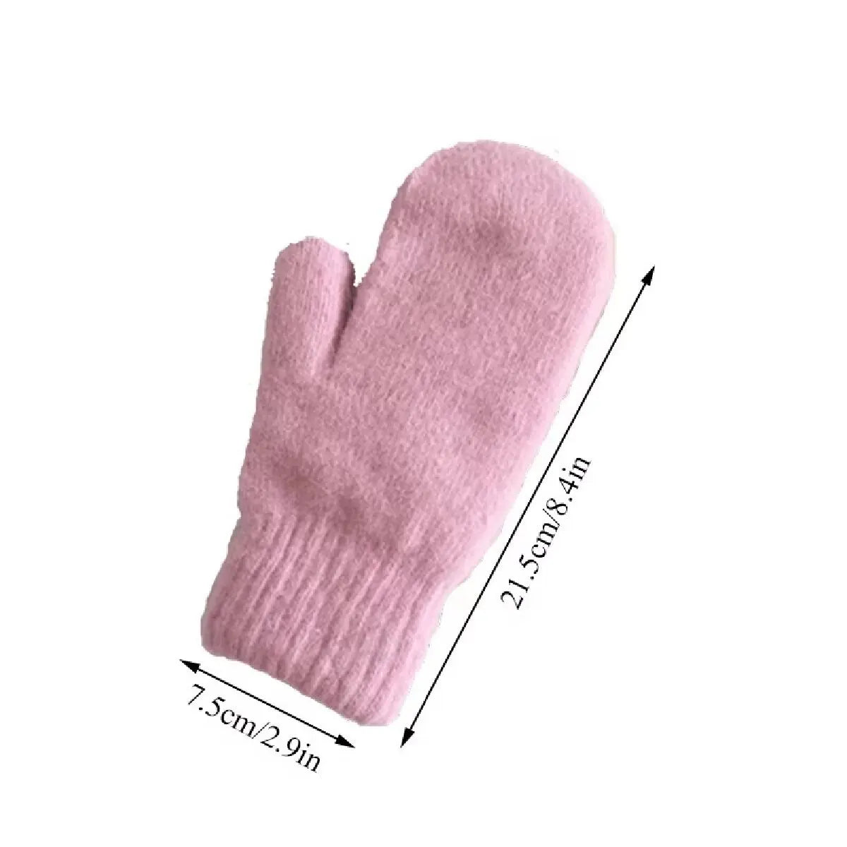 Harriet | Women's Fleece-Lined Knit Mittens