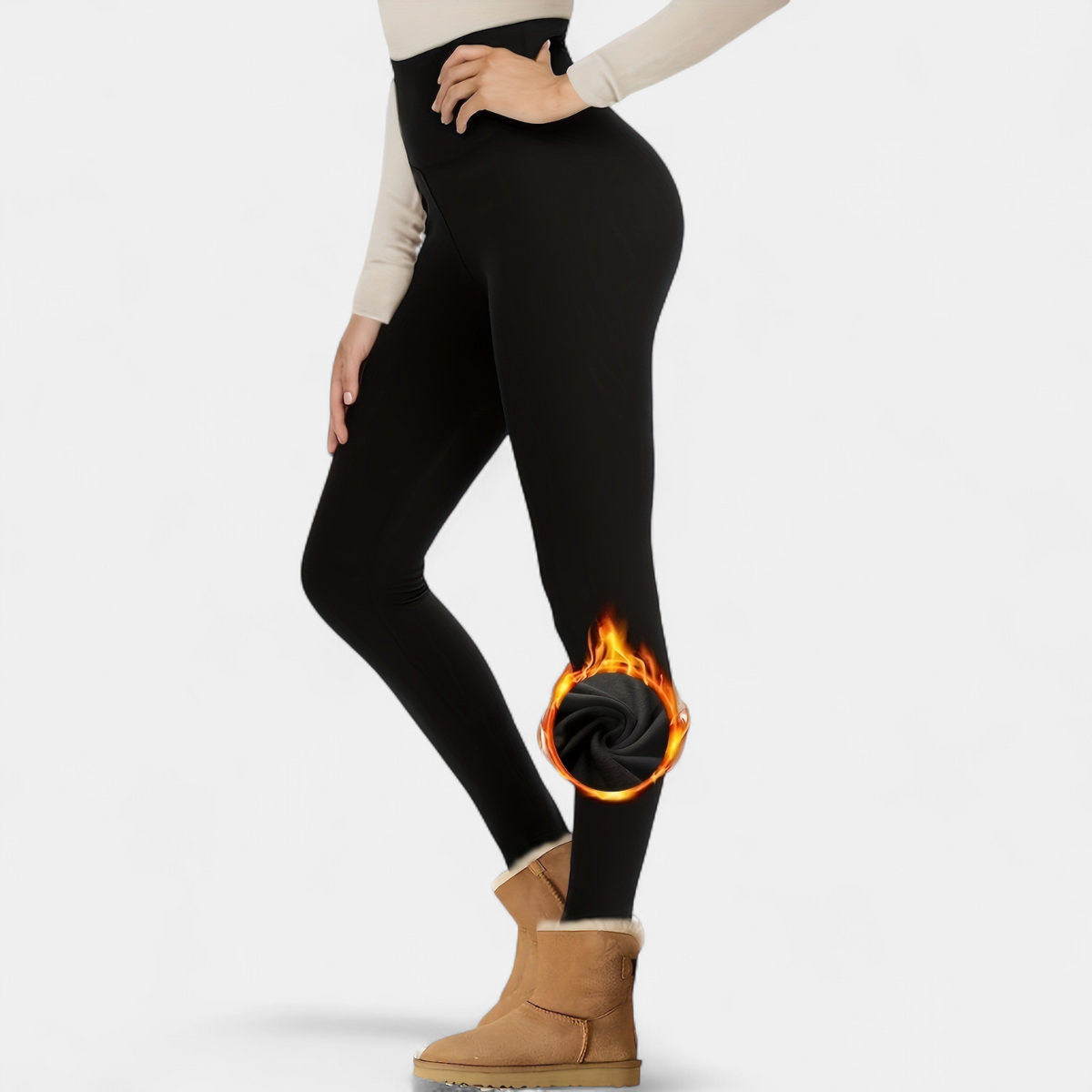 Teresa | Women's Fleece-Lined Thermal Leggings