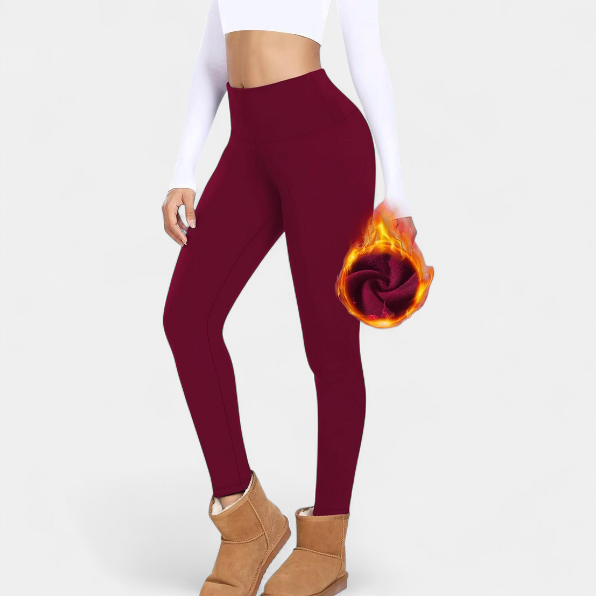 Teresa | Women's Fleece-Lined Thermal Leggings