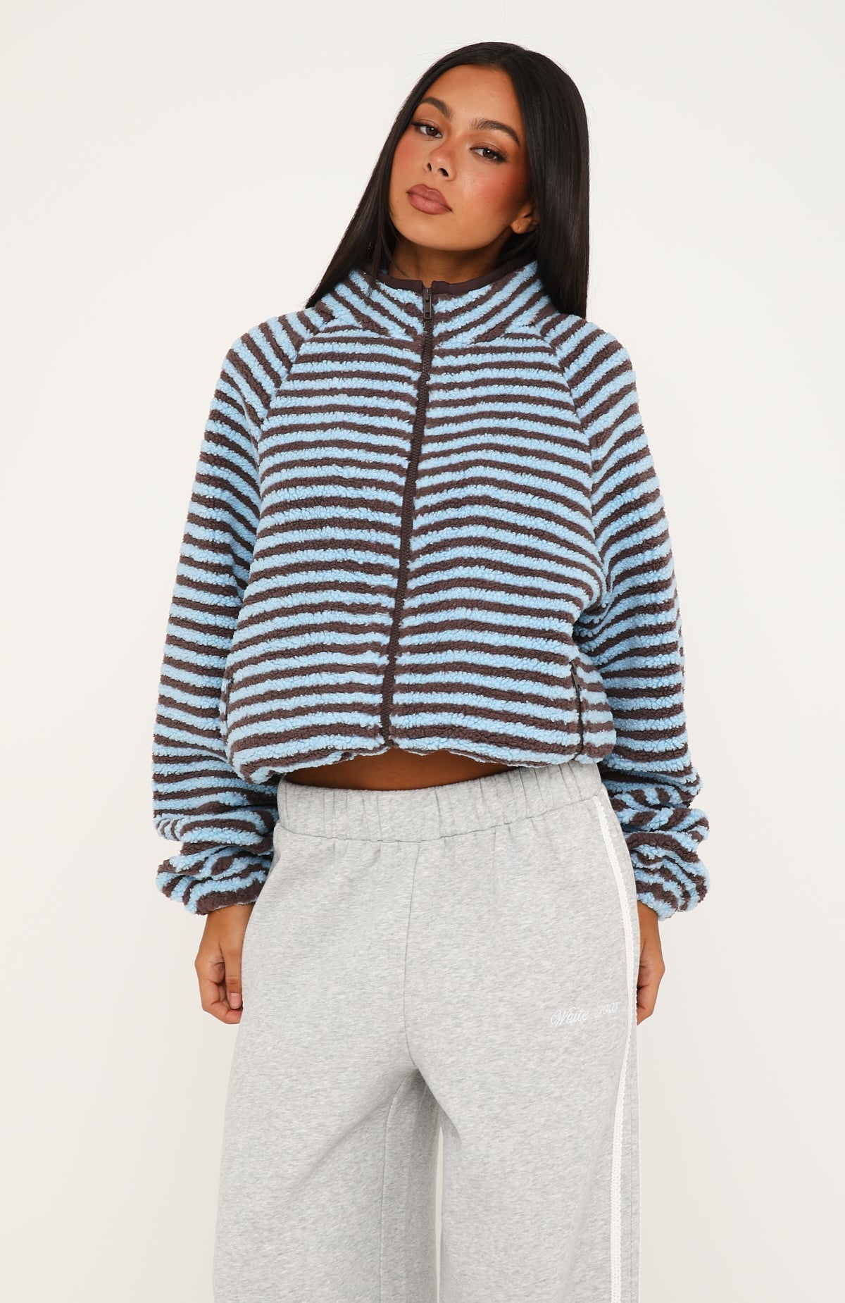 Minerva | Women's Funnel-Neck Zip-Front Fleece Pullover