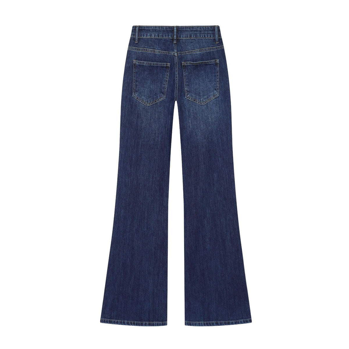 Harriet-Iris | Women's High-Waist Wide-Leg Jeans