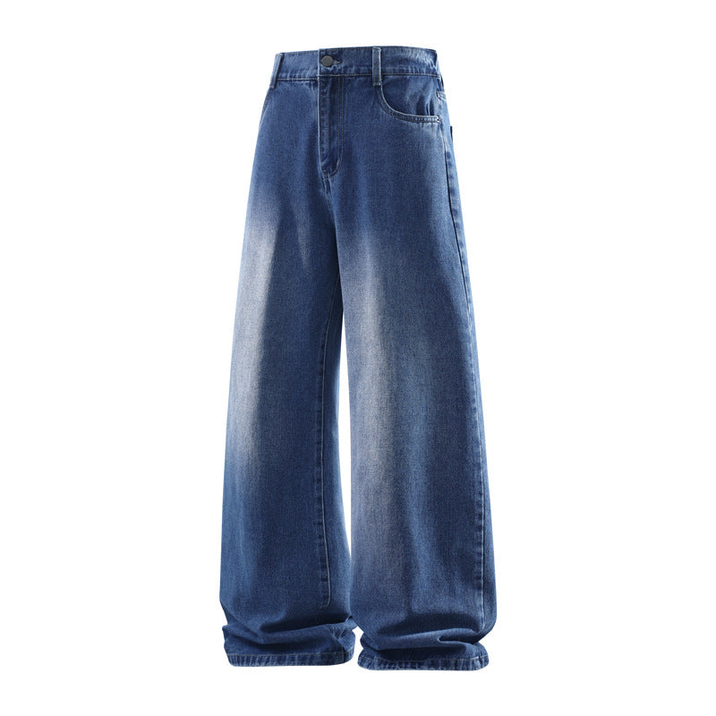 Ivy-Ursula | Women's High-Waist Wide-Leg Vintage Jeans