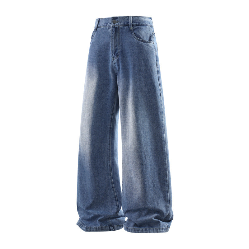 Ivy-Ursula | Women's High-Waist Wide-Leg Vintage Jeans