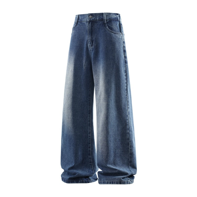 Ivy-Ursula | Women's High-Waist Wide-Leg Vintage Jeans