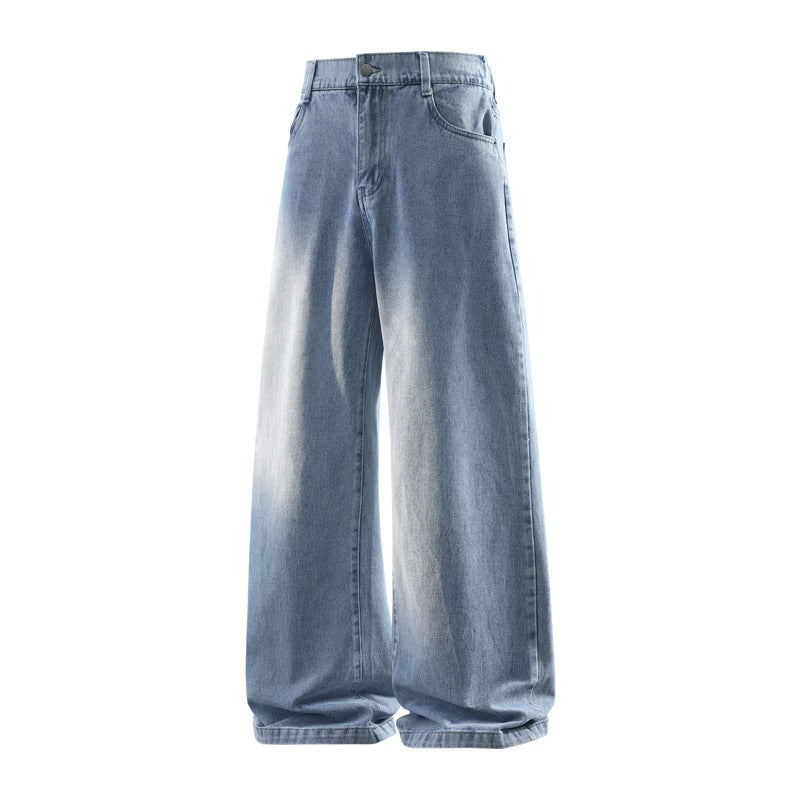 Ivy-Ursula | Women's High-Waist Wide-Leg Vintage Jeans