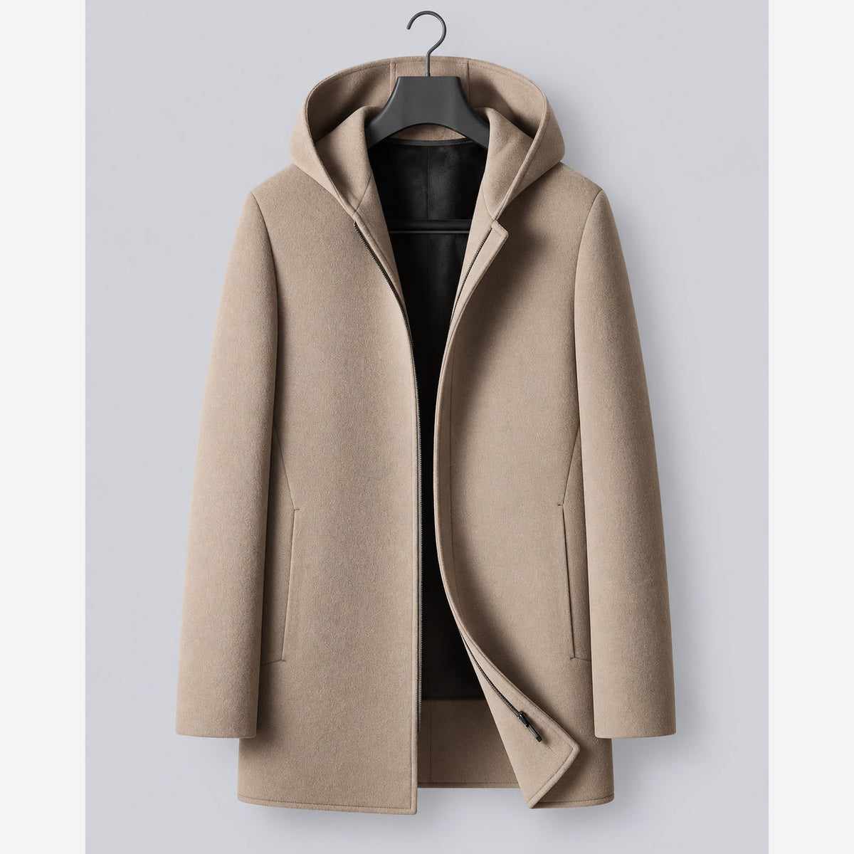 Judith | Women's Hooded Longline Full-Zip Coat