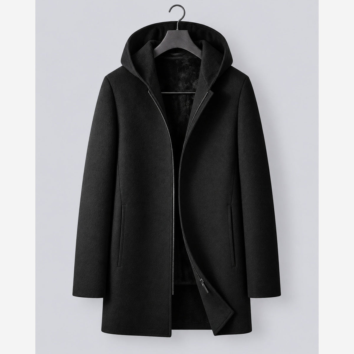 Judith | Women's Hooded Longline Full-Zip Coat