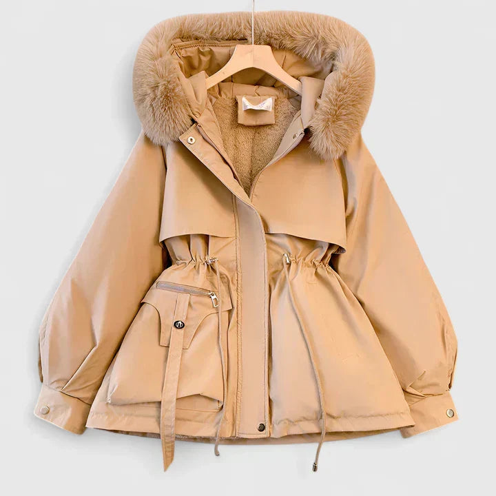 Leonora | Women's Hooded Longline Puffer Coat