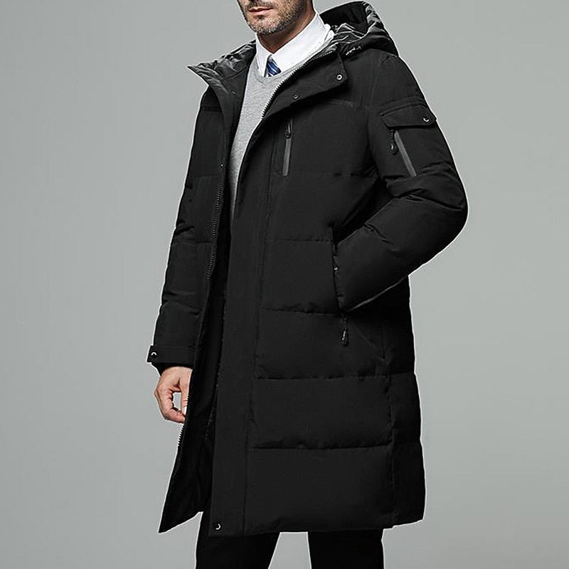 Magda | Women's Hooded Longline Puffer Coat