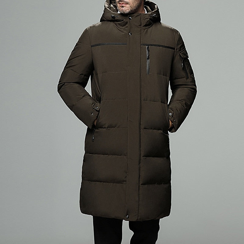 Magda | Women's Hooded Longline Puffer Coat