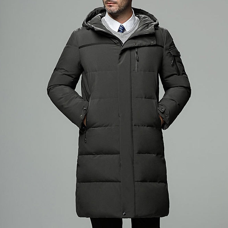 Magda | Women's Hooded Longline Puffer Coat