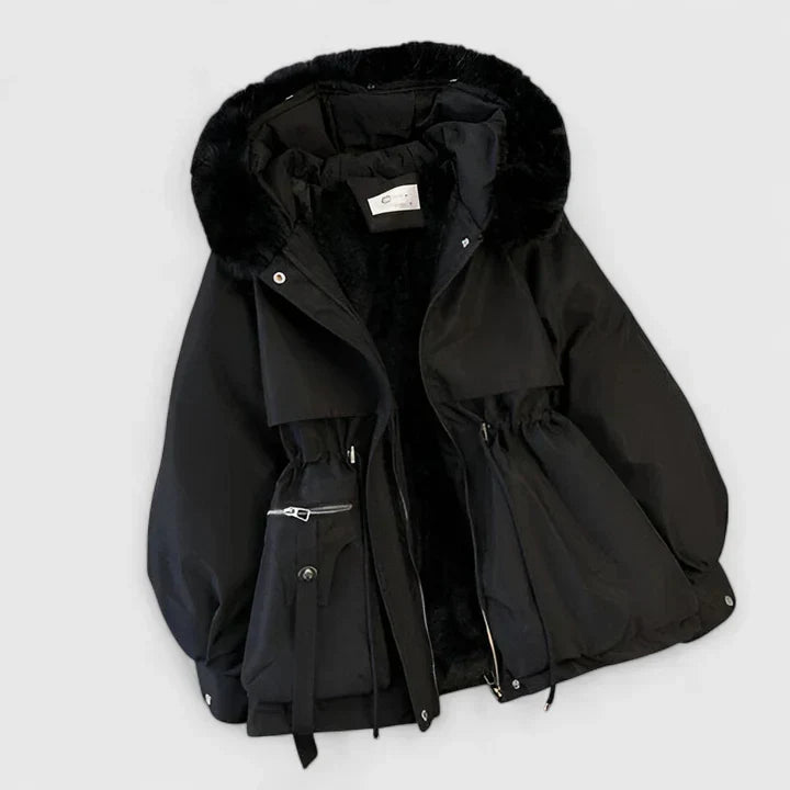 Leonora | Women's Hooded Longline Puffer Coat