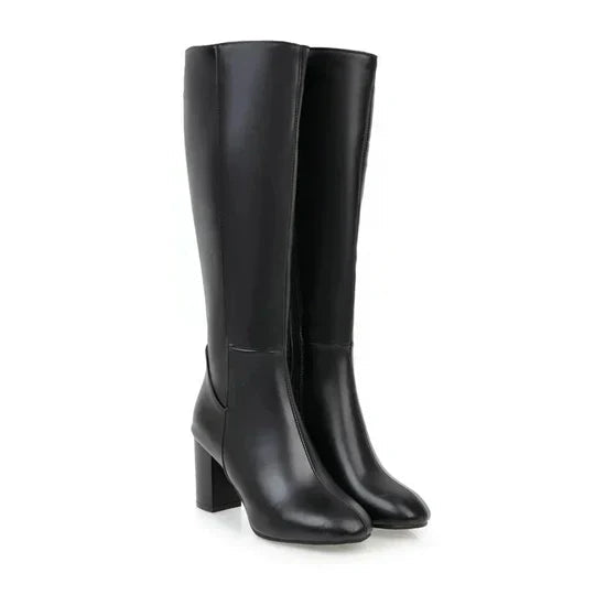 Sybil | Women's Knee-High Block Heel Boots