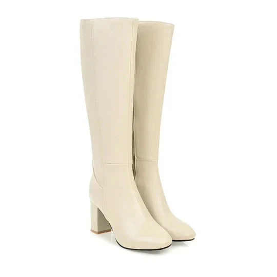 Sybil | Women's Knee-High Block Heel Boots