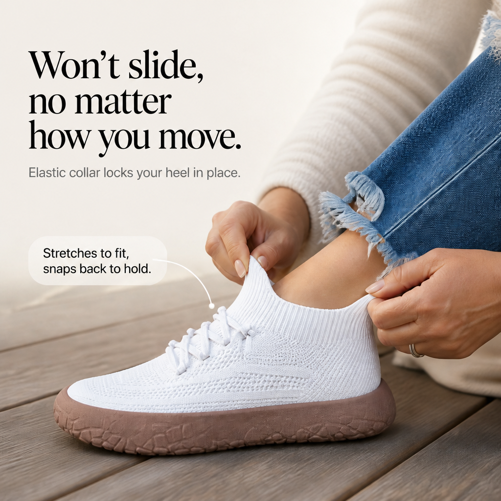 Viola | Women's Knit Mesh Slip-On Sneakers