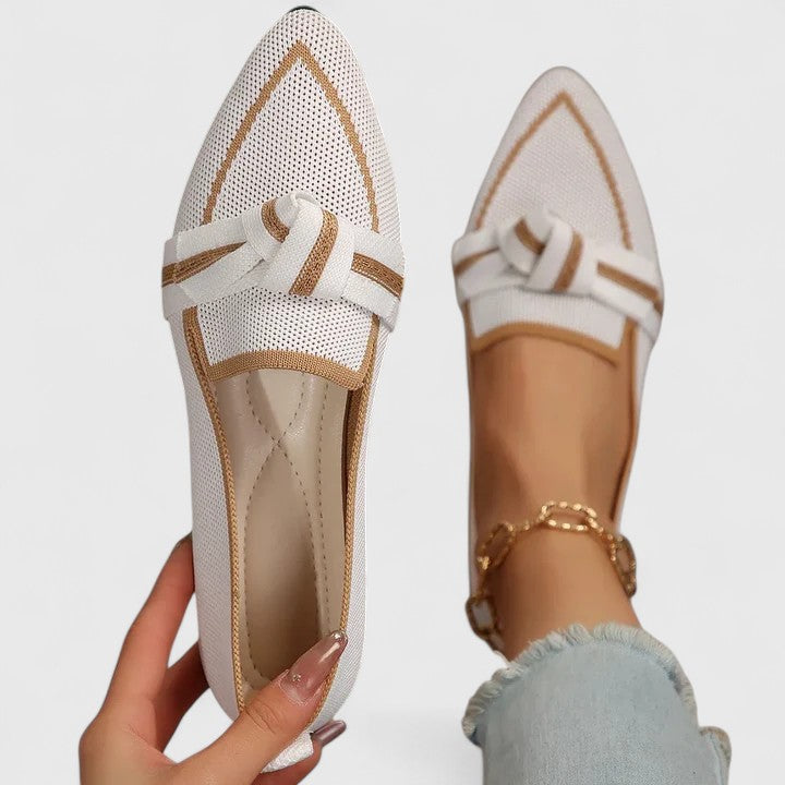 Sabine | Women's Knit Pointed-Toe Loafers