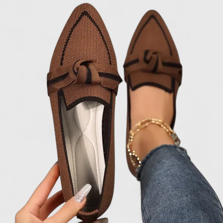 Sabine | Women's Knit Pointed-Toe Loafers
