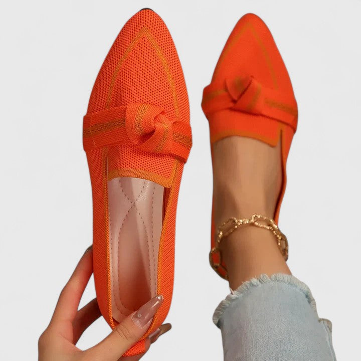 Sabine | Women's Knit Pointed-Toe Loafers