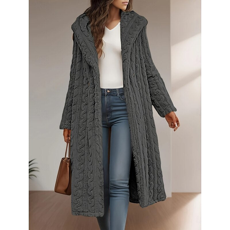 Petra | Women's Longline Hooded Puffer Coat