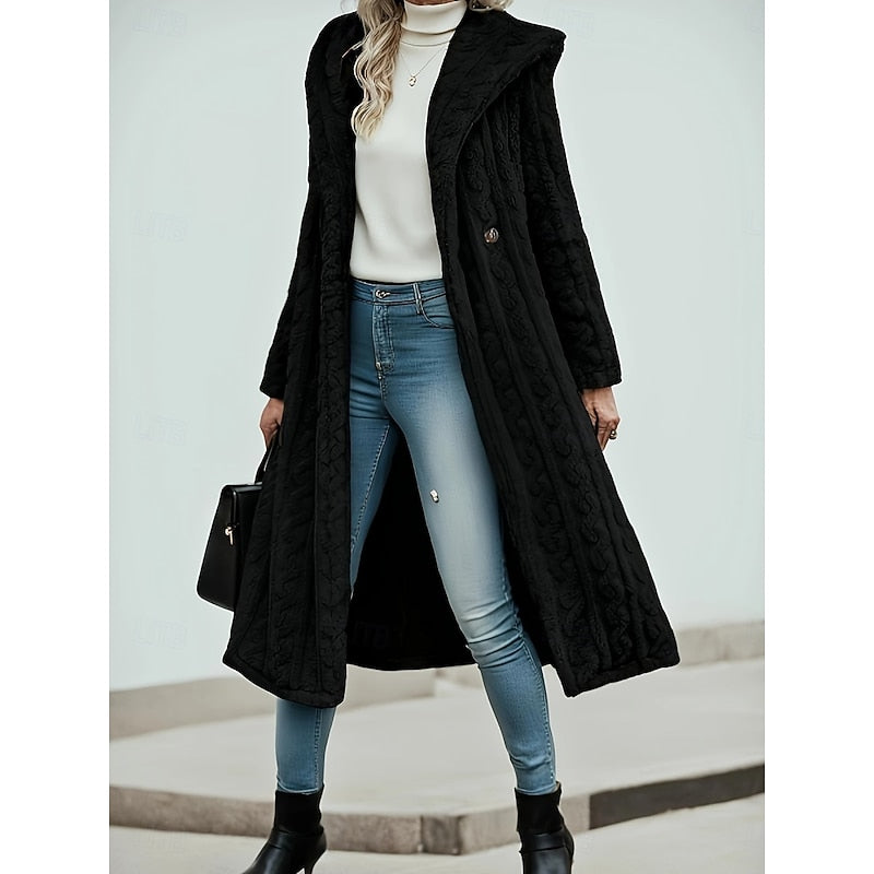 Petra | Women's Longline Hooded Puffer Coat