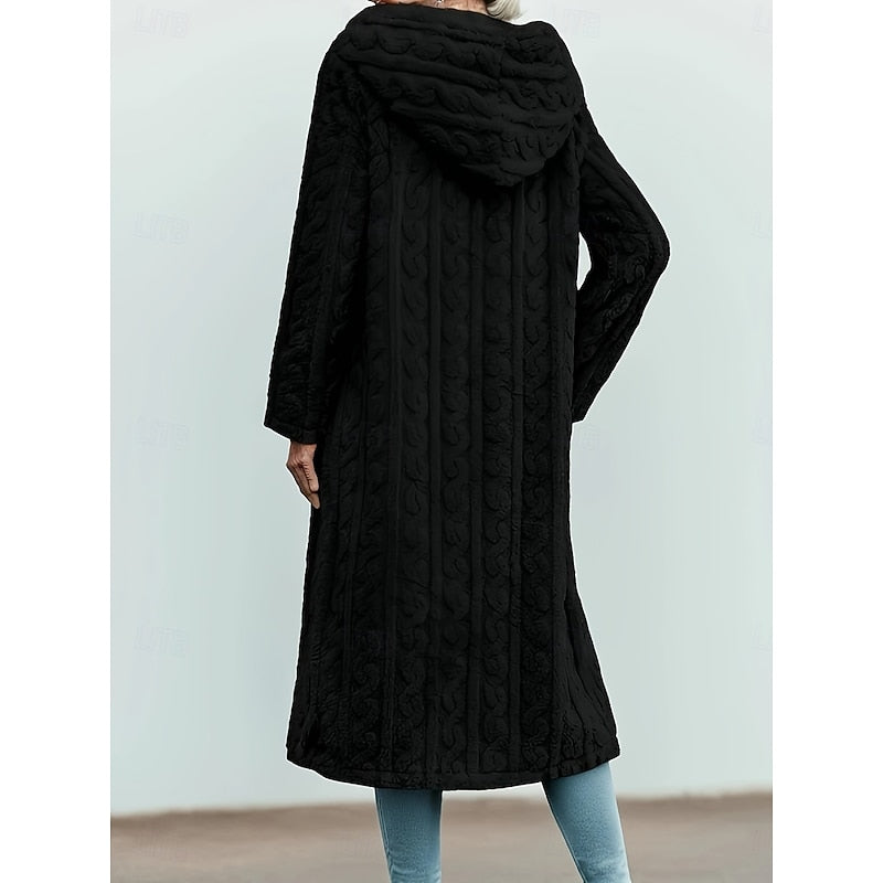 Petra | Women's Longline Hooded Puffer Coat