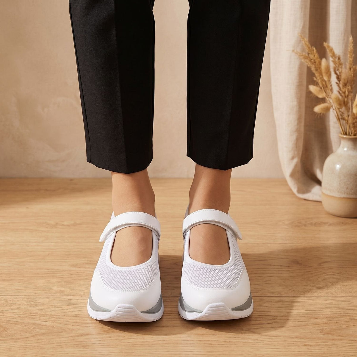Juliet-Dorothea | Women's Mary Jane Mesh Sneakers