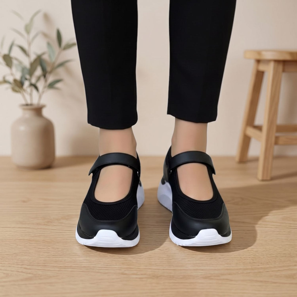 Juliet-Dorothea | Women's Mary Jane Mesh Sneakers