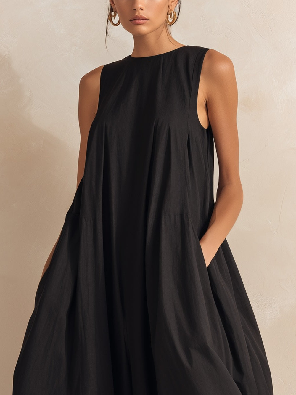 Judith-Celeste | Women's Oversized Balloon Wide-Leg Jumpsuit
