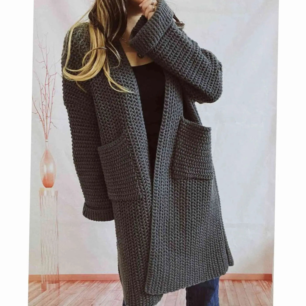 Winifred | Women's Oversized Chunky Knit Cardigan