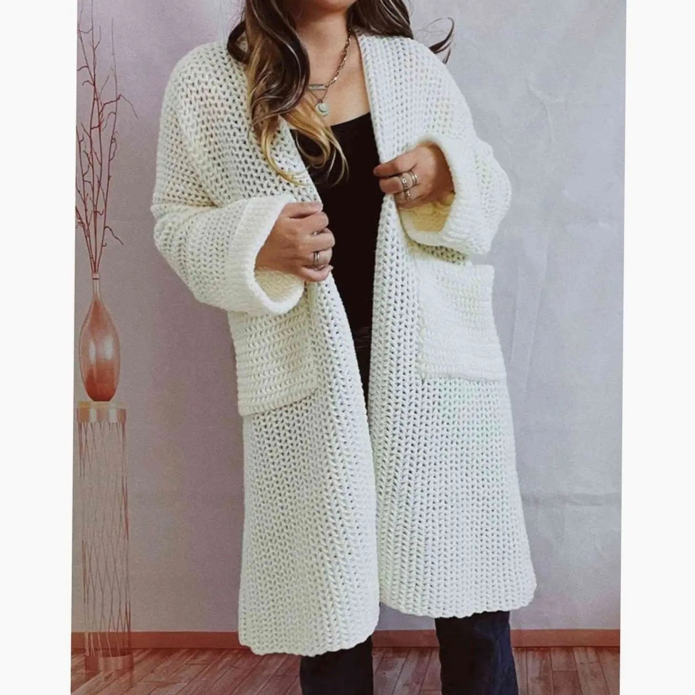 Winifred | Women's Oversized Chunky Knit Cardigan