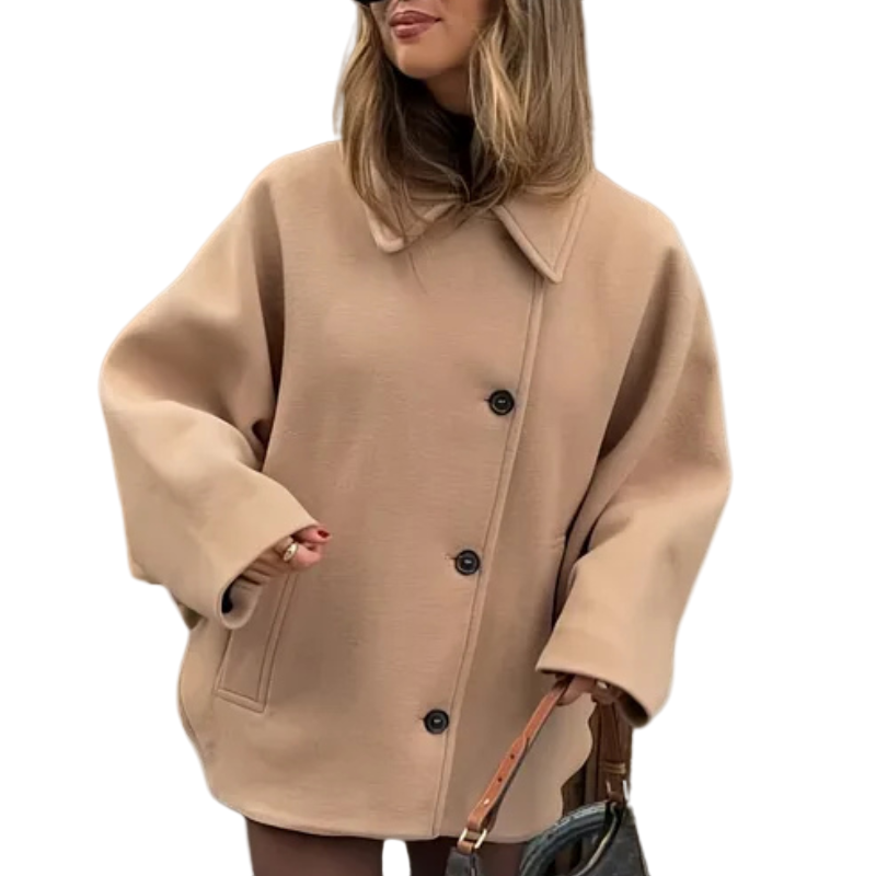 Judith-Constance | Women's Oversized Collar Trench Coat