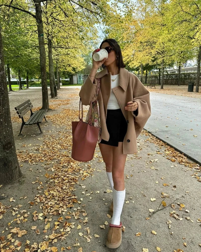Judith-Constance | Women's Oversized Collar Trench Coat