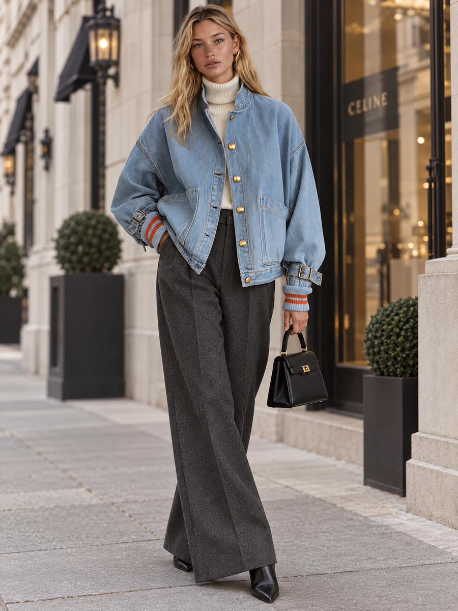 Camilla | Women's Oversized Denim Jacket