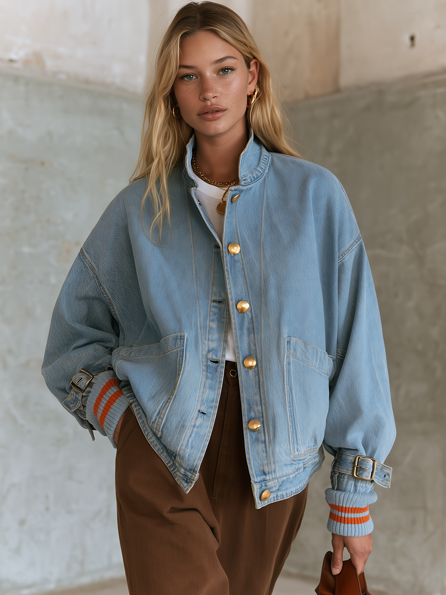 Camilla | Women's Oversized Denim Jacket