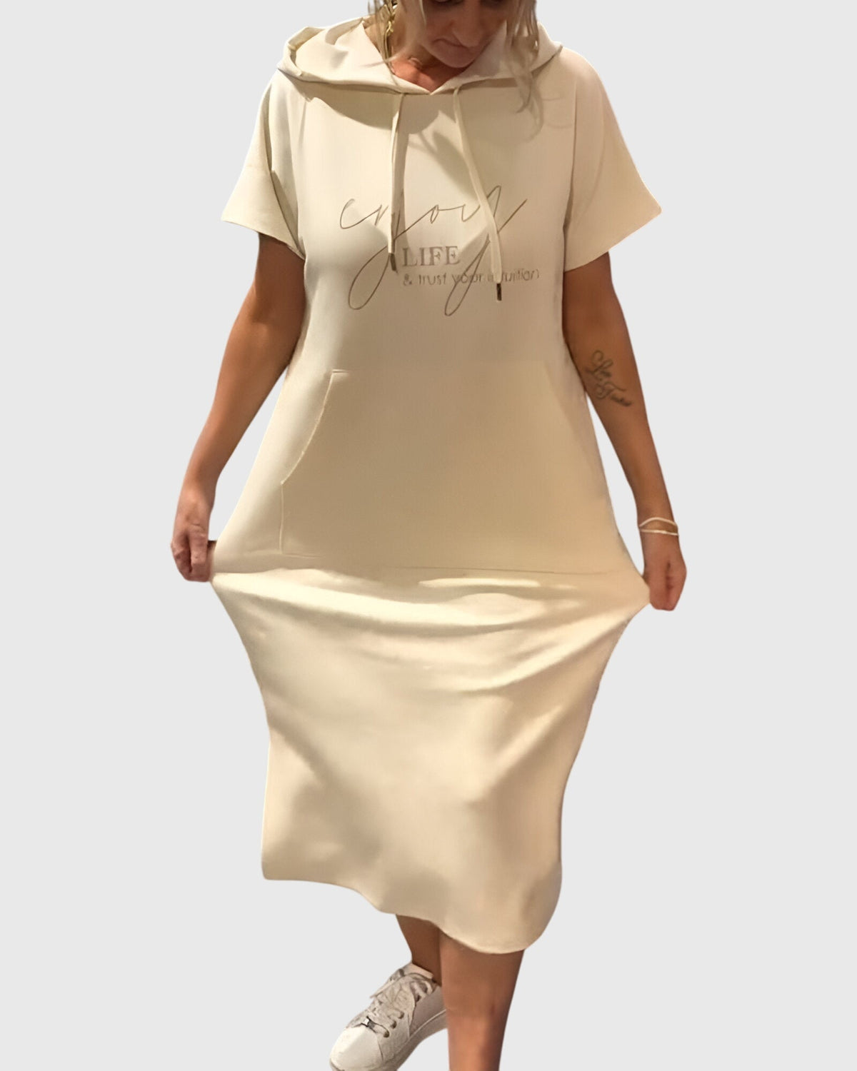 Paloma-Thelma | Women's Oversized Hoodie Dress