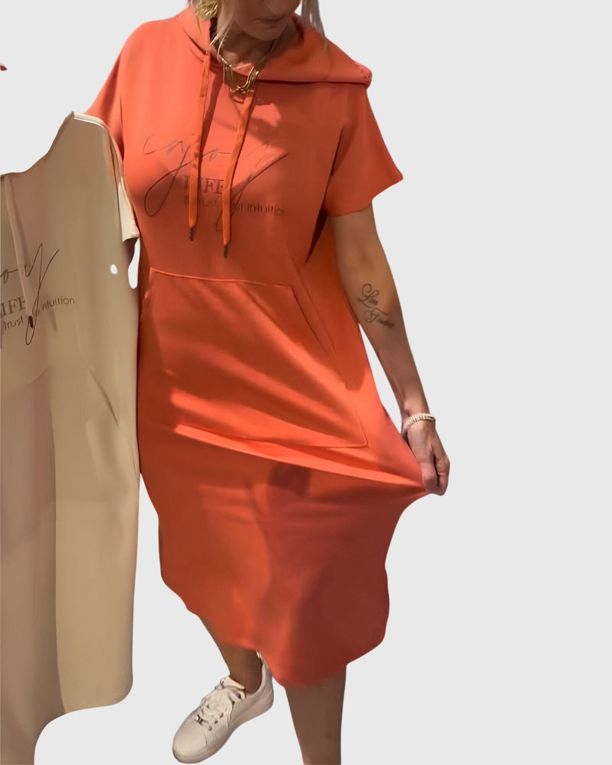 Paloma-Thelma | Women's Oversized Hoodie Dress