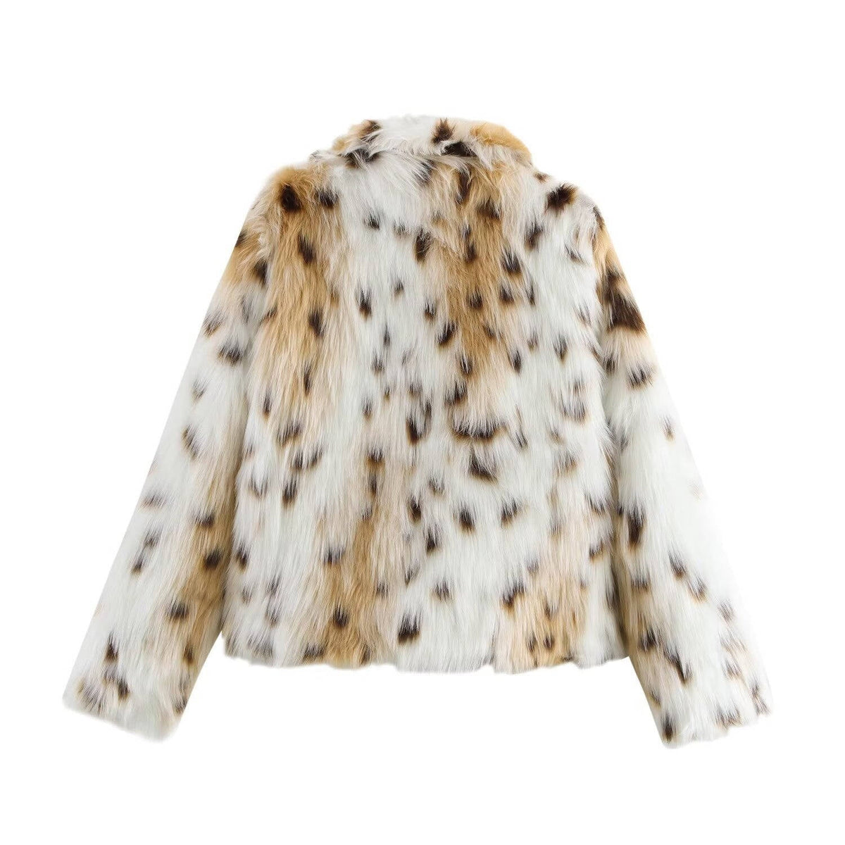 Rosemary-Nella | Women's Oversized Shaggy Cropped Jacket