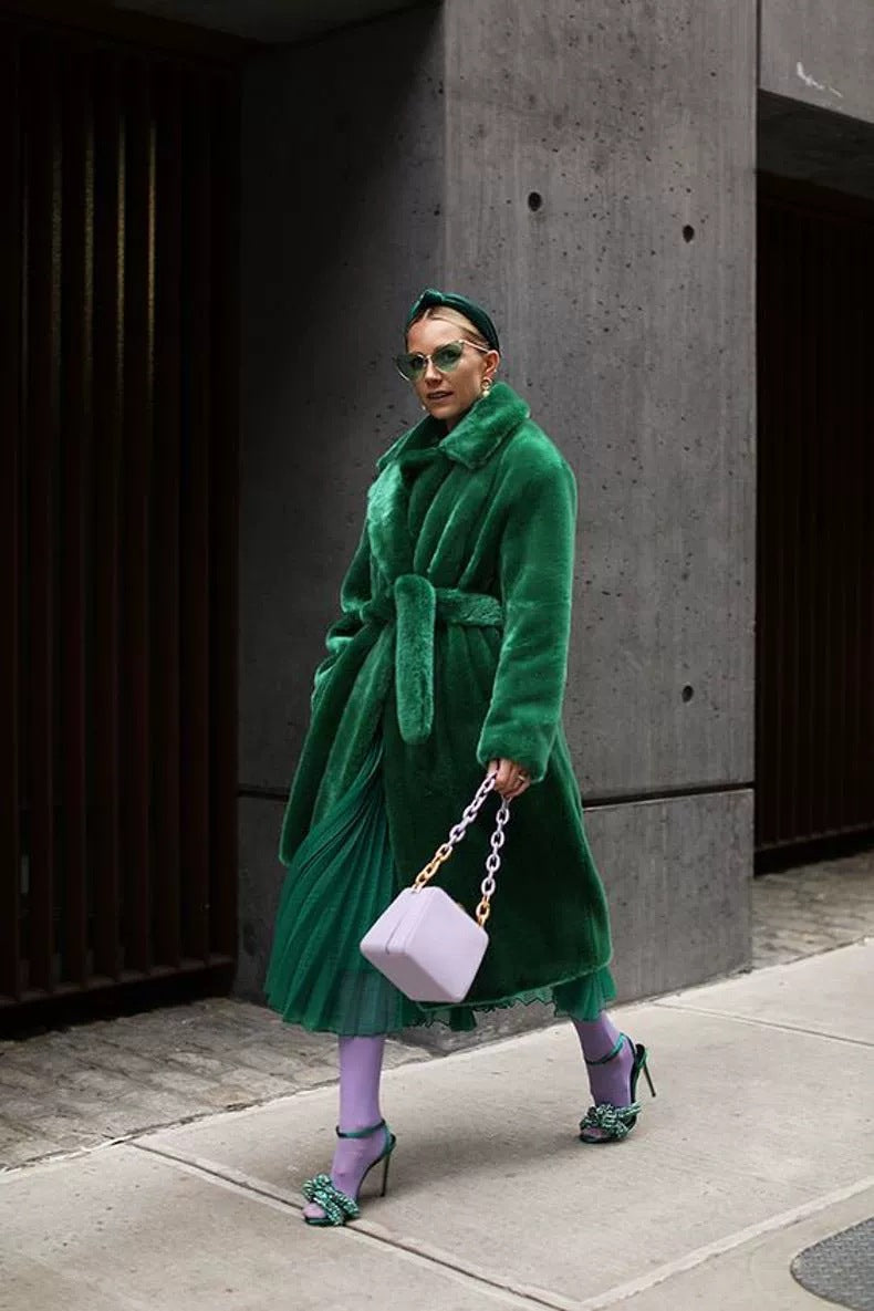 Matilda | Women's Oversized Teddy Coat with Shawl Collar