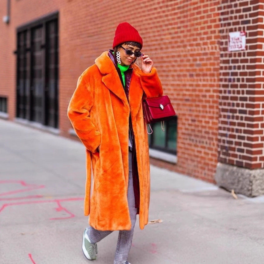 Matilda | Women's Oversized Teddy Coat with Shawl Collar