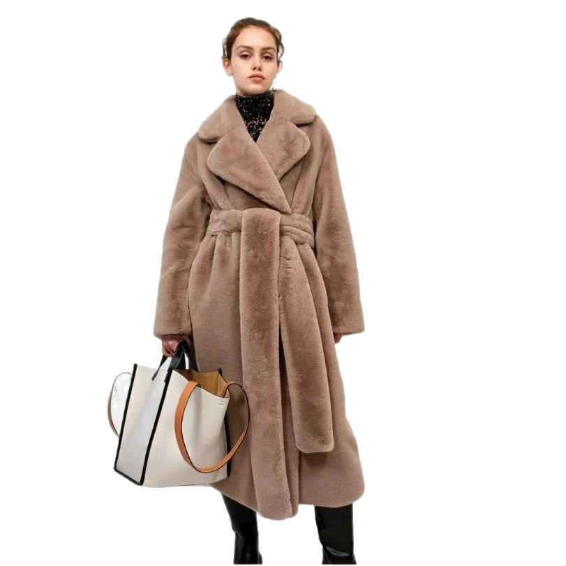 Matilda | Women's Oversized Teddy Coat with Shawl Collar