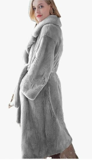 Matilda | Women's Oversized Teddy Coat with Shawl Collar