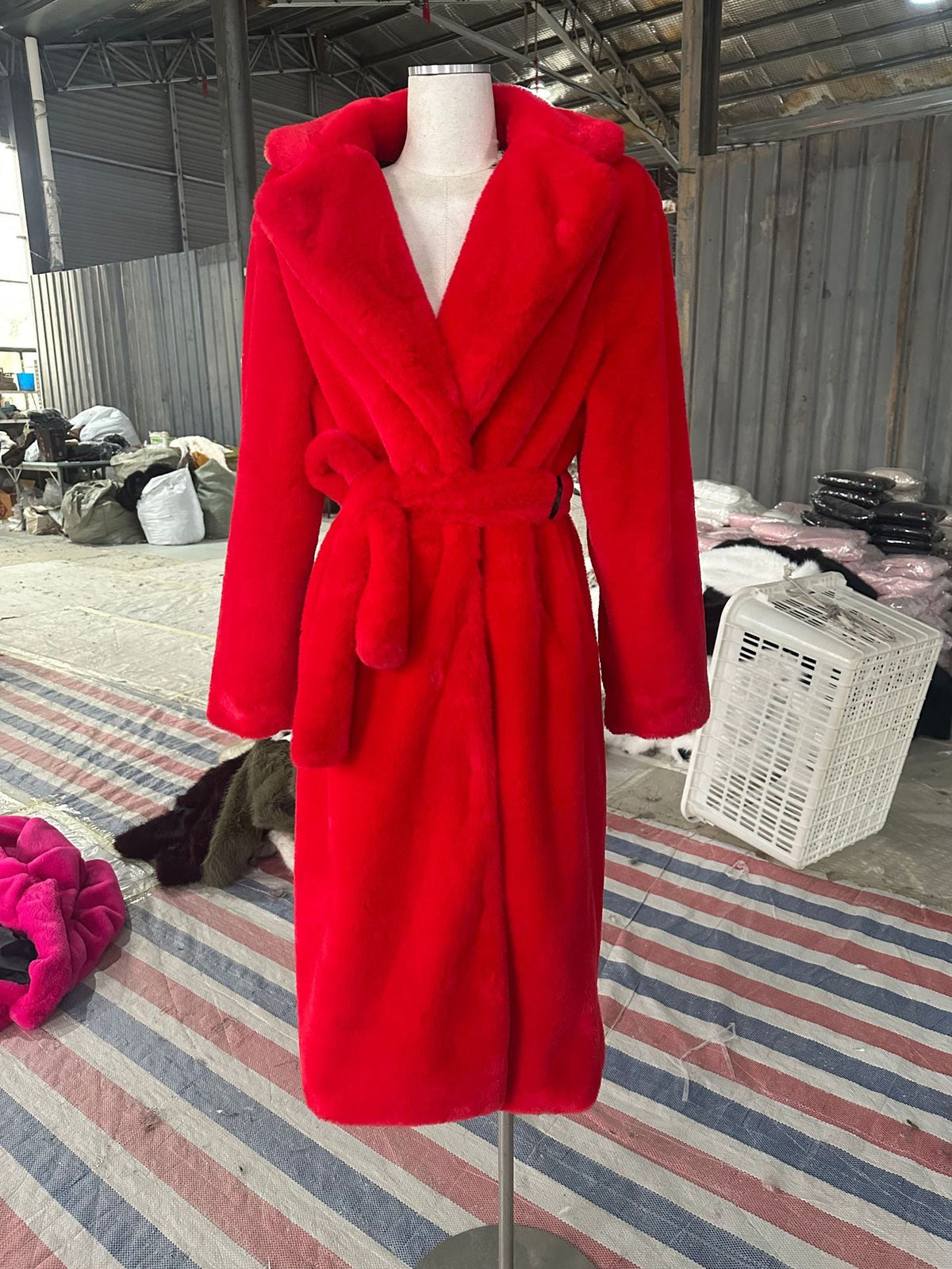 Matilda | Women's Oversized Teddy Coat with Shawl Collar