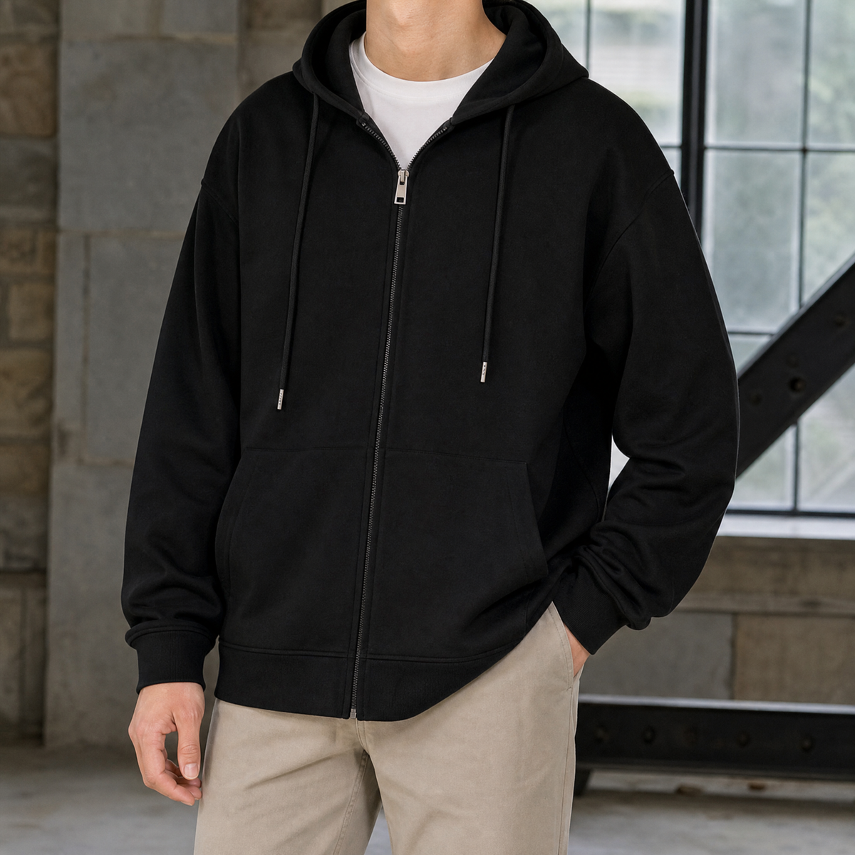 Frida | Women's Oversized Zip-Up Hoodie