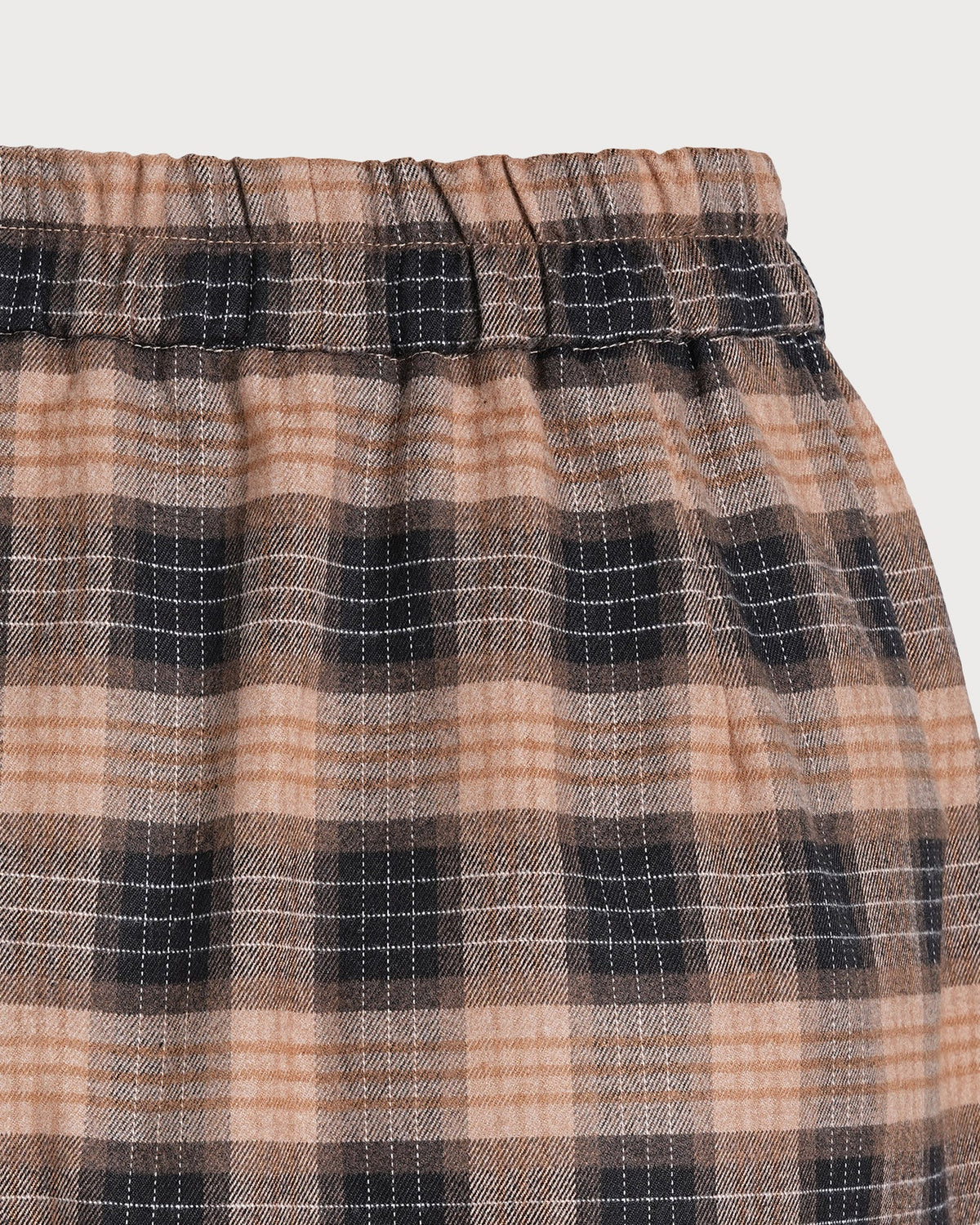 Regina | Women's Plaid Pleated Midi Skirt
