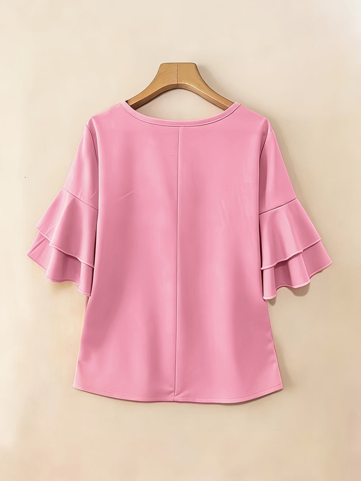 Olive | Women's Pleated Chiffon Tunic Blouse