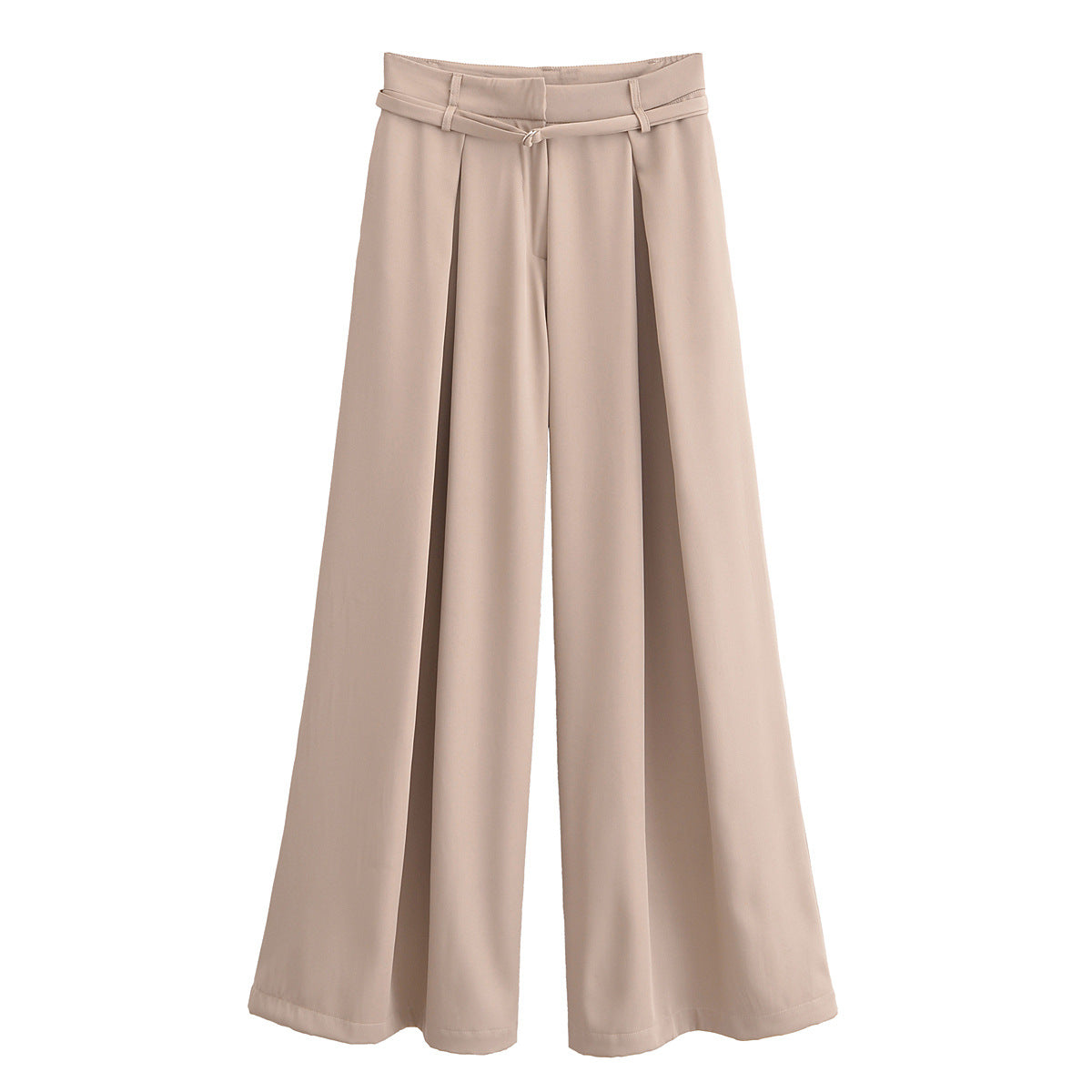 Ivy-Vera | Women's Pleated Wide-Leg Palazzo Trousers